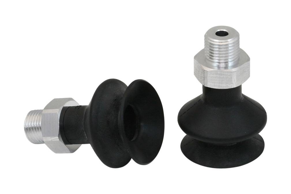 FSGA 25 NBR-55 G1/8-AG 10.01.06.00399 SCHMALZ - Присоска вакуумная сильфон 1.5 гофра, 25 мм, NBR, G1/8