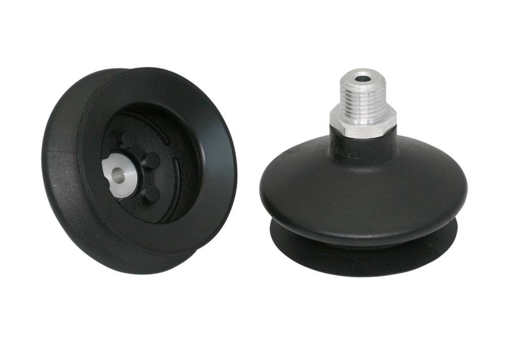 FSGA 53 NBR-55 G1/4-AG 10.01.06.00083 SCHMALZ - Присоска вакуумная сильфон 1.5 гофра, 53 мм, NBR, G1/4
