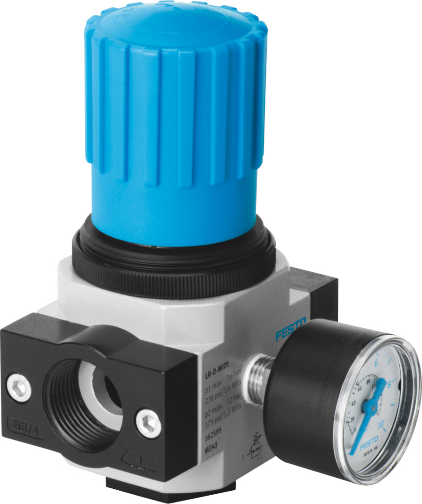 LR-1/4-D-MINI 159625 FESTO - Регулятор давления, G1/4, 12 бар
