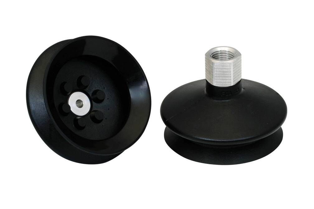 FSGA 63 NBR-55 G1/4-IG 10.01.06.00691 SCHMALZ - Присоска вакуумная сильфон 1.5 гофра, 63 мм, NBR, G1/4