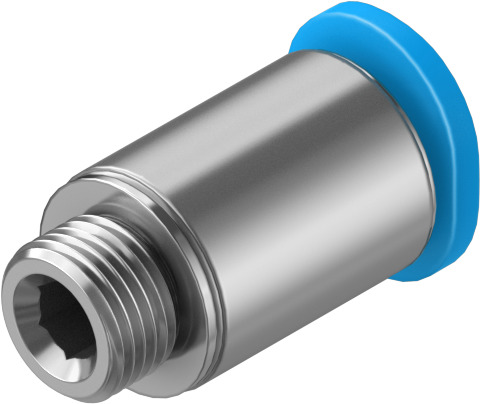 QSM-M5-3-I 153313 FESTO - Штуцер прямой с нар. резьбой цанговый M5-3 мм