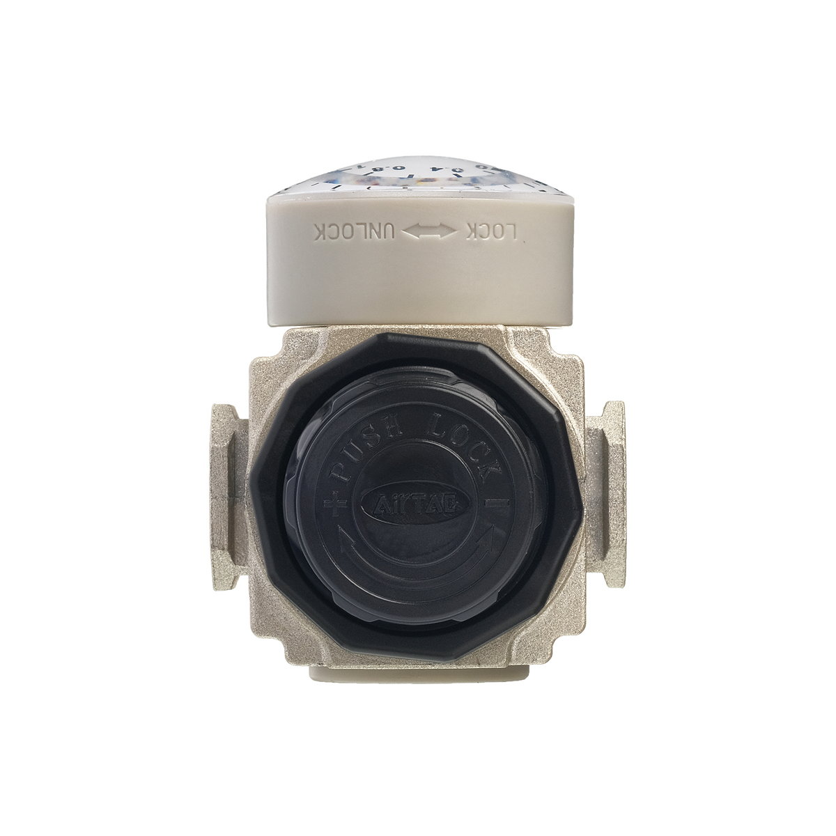 GAFR10006SG AirTAC - Фильтр-регулятор, G1/8, 9 бар, 40 мкм, полуавт. конд.-отвод