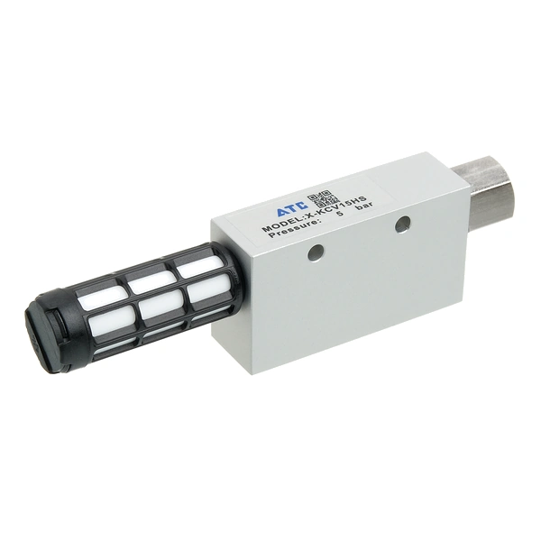 X-KCV15HS AirTAC - Вакуумный эжектор, сопло 1,5 мм, высокая скорость всасывания, G1/4