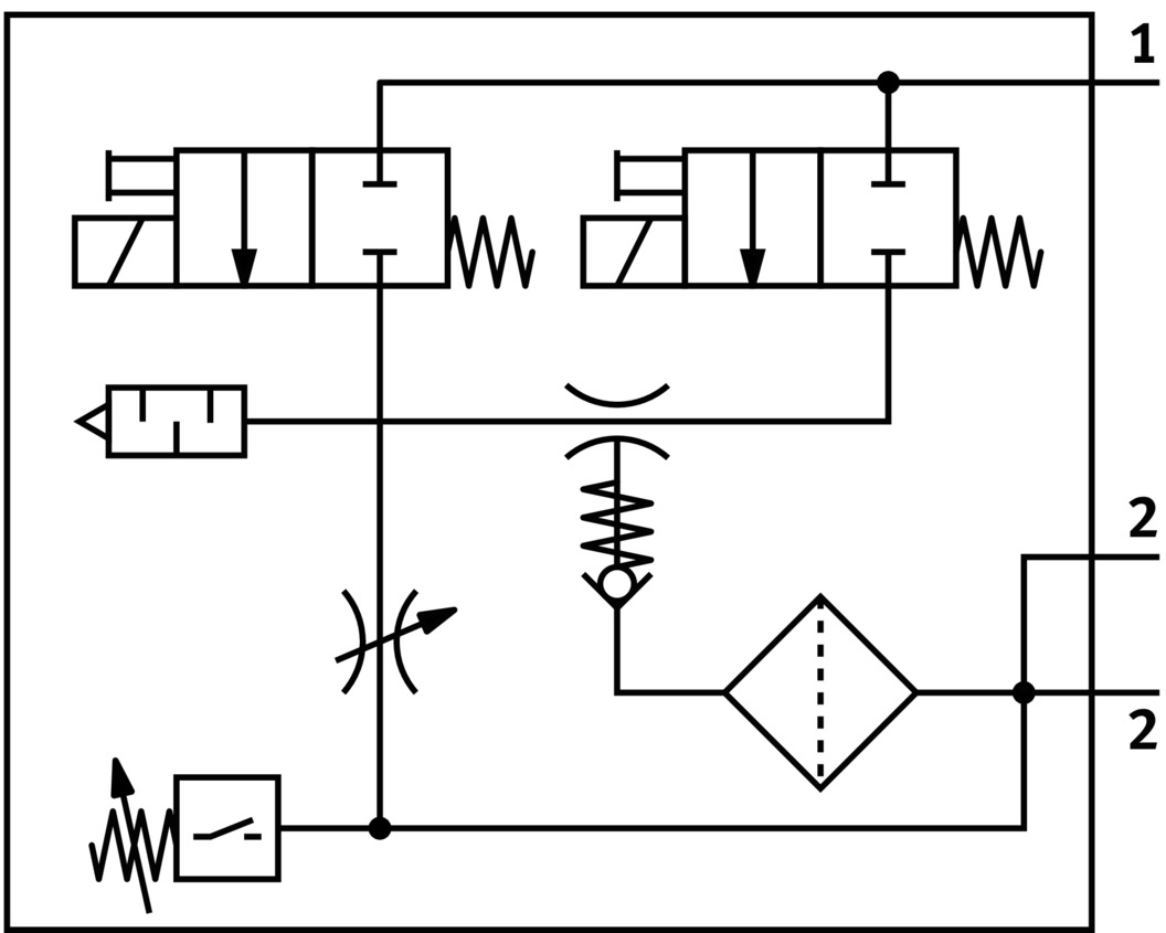 VADMI-45-LS-P 171053 FESTO - Вакуумный эжектор, сопло 0.45 мм, высокий вакуум, M5