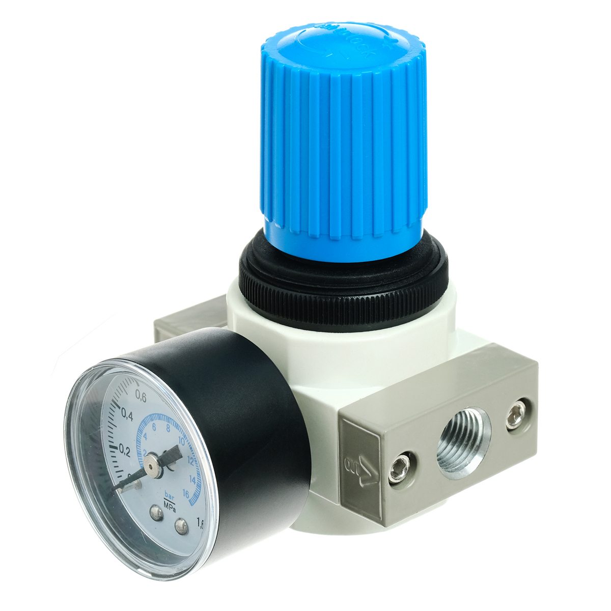LR-1/4-D-MINI - Регулятор давления, G1/4, 12 бар Qwind