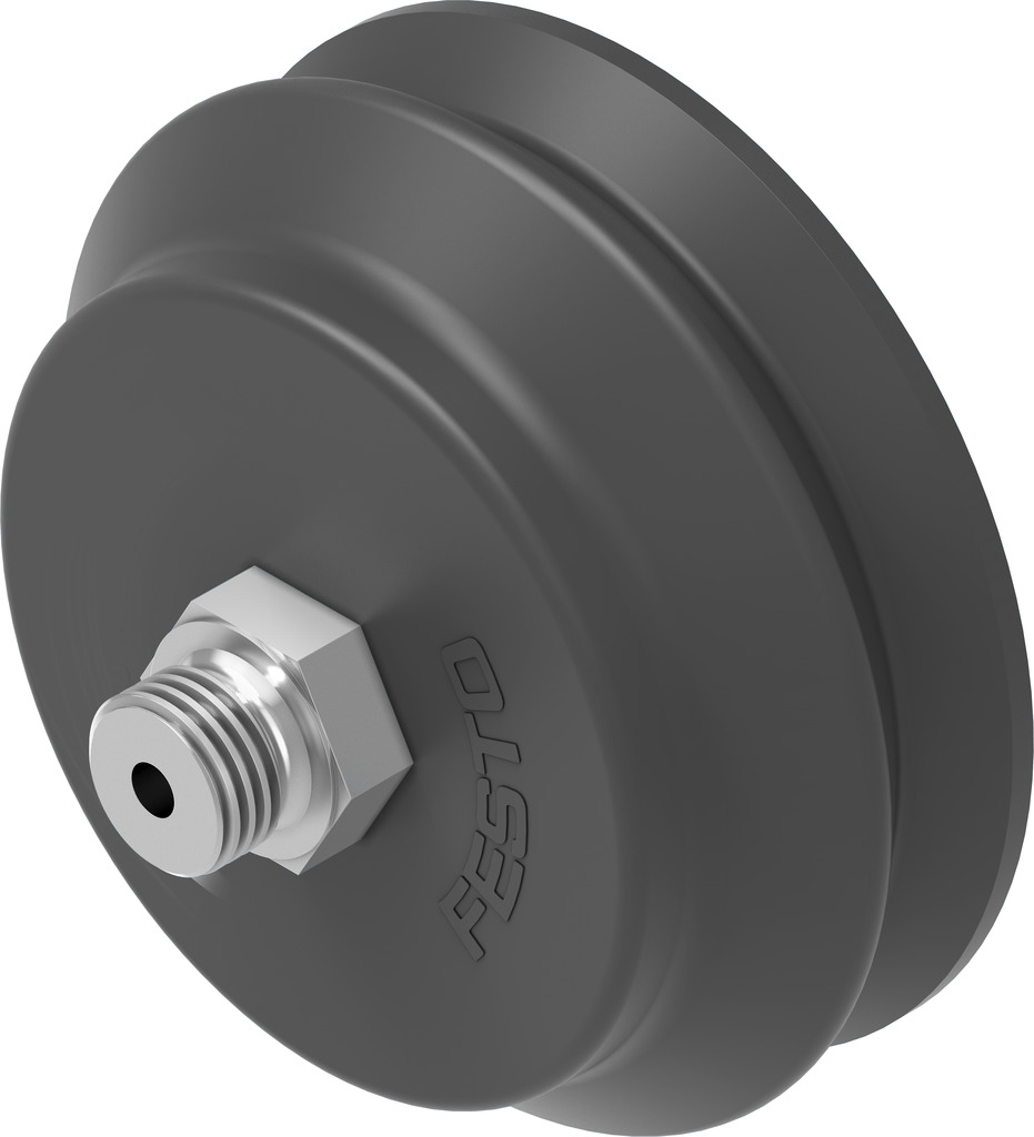VASB-75-1/4-NBR 35415 FESTO - Присоска вакуумная круглая сильфон 1.5 гофра, 75 мм, резина NBR, G1/4