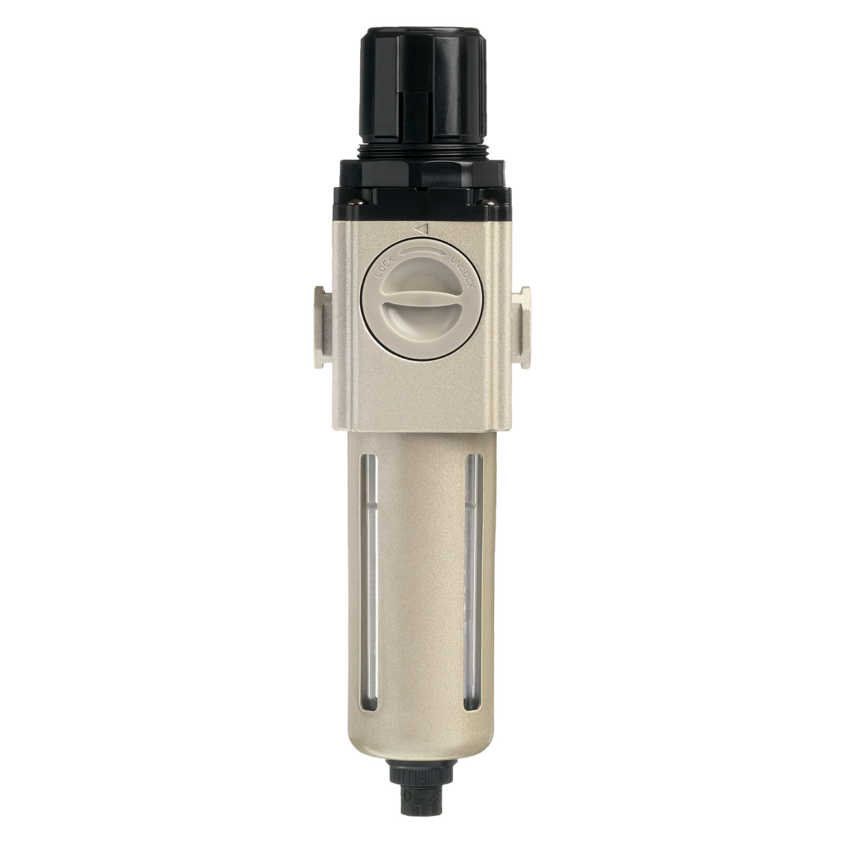 GAFR20008SG AirTAC - Фильтр-регулятор, G1/4, 9 бар, 40 мкм, полуавт. конд.-отвод