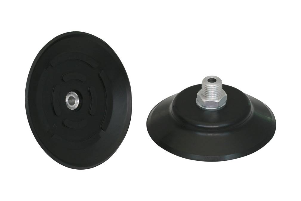 PFYN 80 NBR-55 G1/4-AG 10.01.01.00149 SCHMALZ - Присоска вакуумная круглая плоская, 80 мм, резина NBR, G1/4