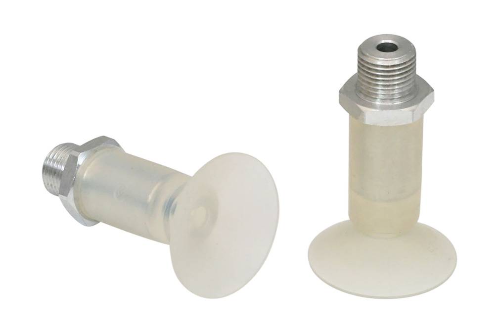 SGN 25 SI-55 G1/8-AG 10.01.01.10039 SCHMALZ - Присоска вакуумная круглая плоская, 25 мм, силикон, G1/8