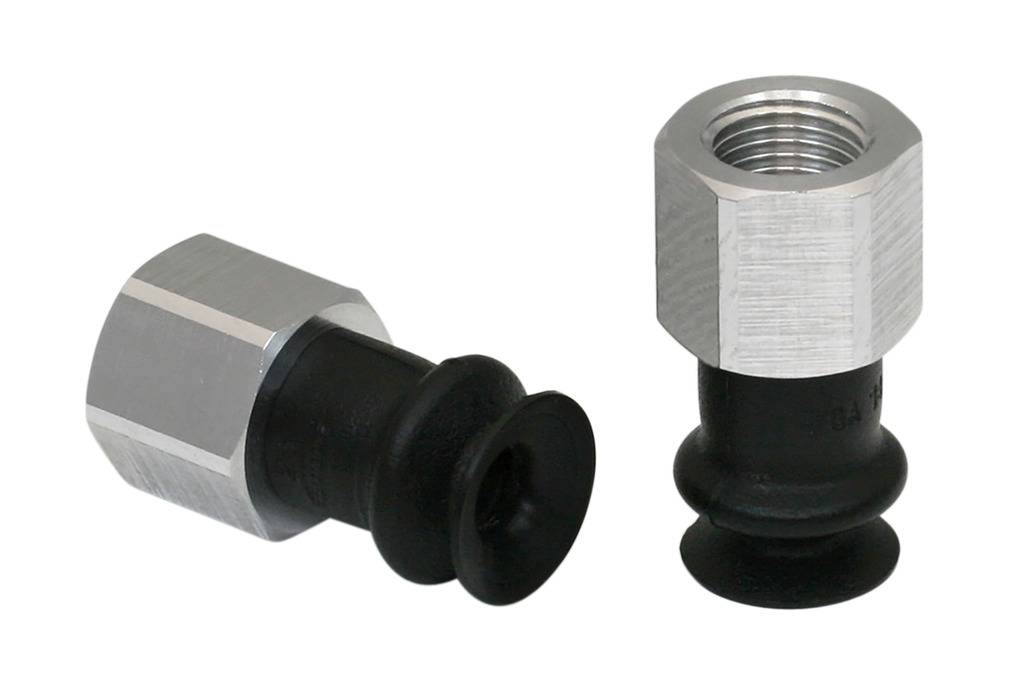 FSGA 14 NBR-55 G1/8-IG 10.01.06.00380 SCHMALZ - Присоска вакуумная сильфон 1.5 гофра, 14 мм, NBR, G1/8