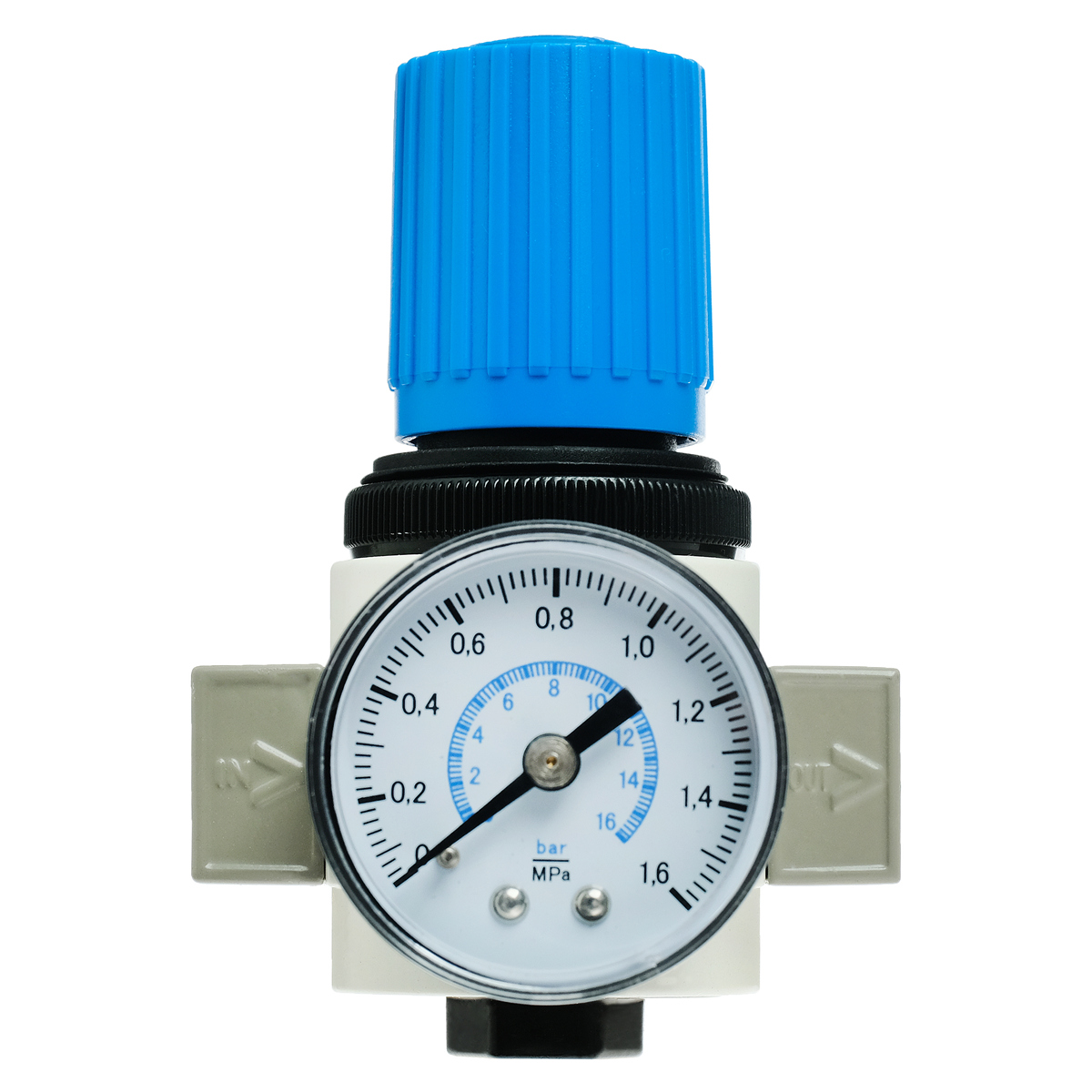LR-1/4-D-MINI - Регулятор давления, G1/4, 12 бар Qwind