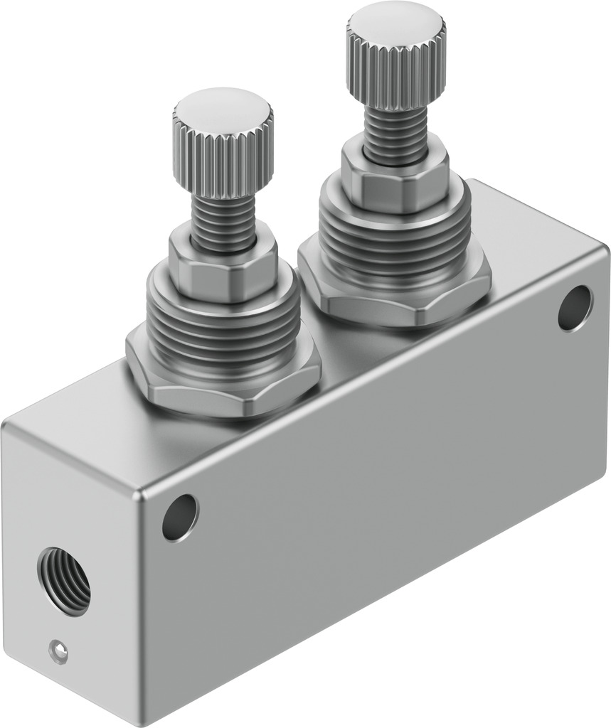 GR-M5X2-B 152611 FESTO - Дроссель с обратным клапаном, M5