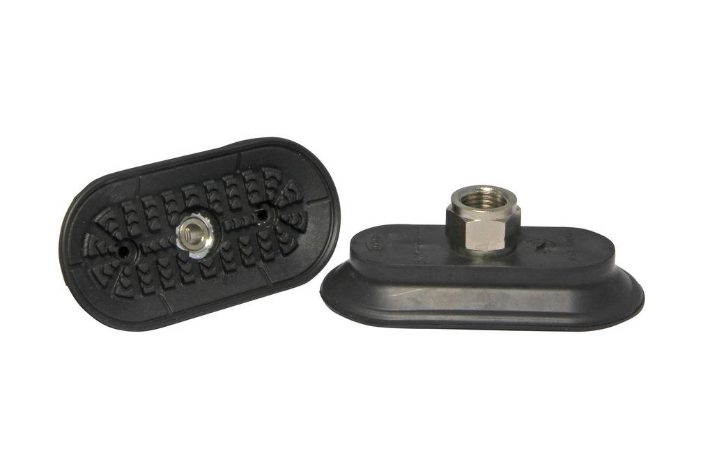 SAOF 80x40 HT2-65 G1/4-IG 10.01.05.00750 SCHMALZ - Присоска вакуумная овальная, 80x40 мм, высокотемп., G1/4