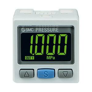 ISE30A-C6H-P-G SMC - Реле давления -1÷10 бар, НО/НЗ PNP, 6 мм, с каб. 4-пров. 2 м