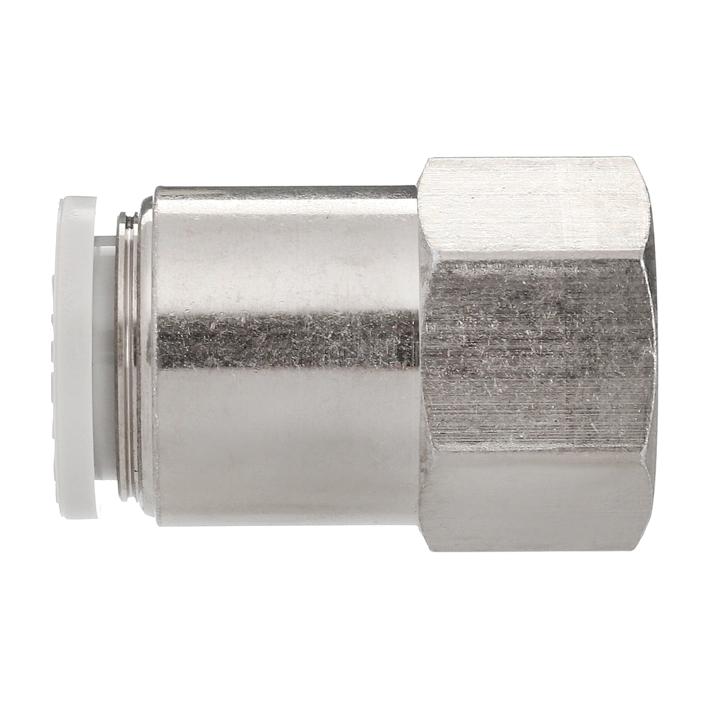 PCF1203 AirTAC — фитинг прямой с внутренней резьбой 3/8”, под трубку 12 мм