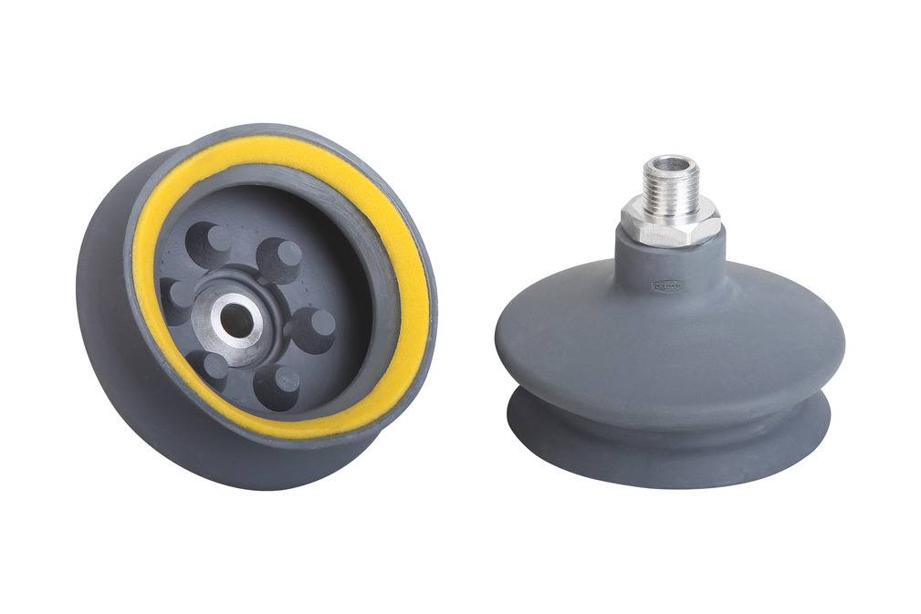 FSGA 78 NK-45 G1/4-AG DR 10.01.06.02980 SCHMALZ - Присоска вакуумная сильфон 1.5 гофра, 78 мм, каучук, G1/4