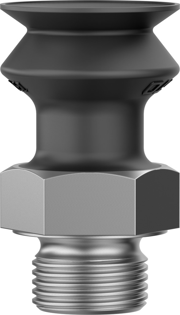 VASB-15-1/8-NBR 35411 FESTO - Присоска вакуумная круглая сильфон 1.5 гофра, 15 мм, резина NBR, G1/8