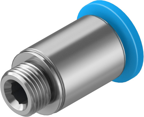 QSM-M5-4-I 153315 FESTO - Штуцер прямой с нар. резьбой цанговый M5-4 мм