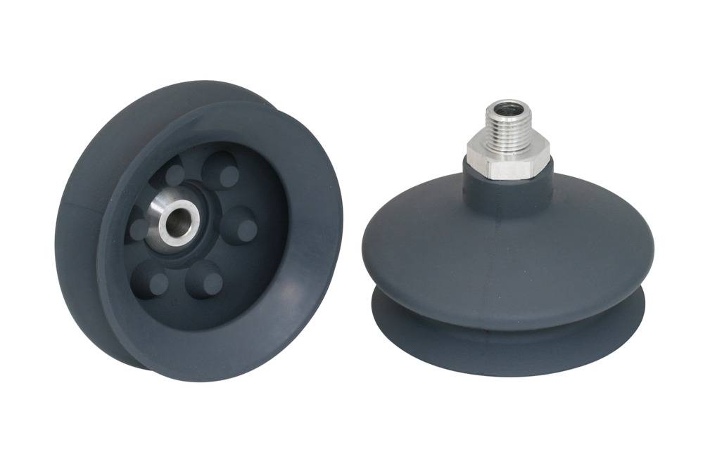 FSGA 78 NK-45 G1/4-AG 10.01.06.00340 SCHMALZ - Присоска вакуумная сильфон 1.5 гофра, 78 мм, каучук, G1/4