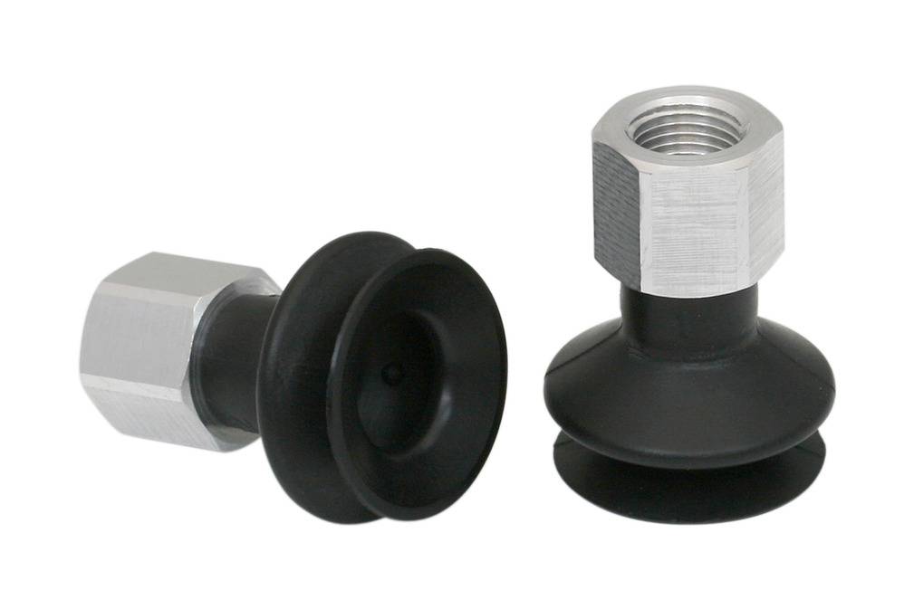 FSGA 22 NBR-55 G1/8-IG 10.01.06.00063 SCHMALZ - Присоска вакуумная сильфон 1.5 гофра, 22 мм, NBR, G1/8