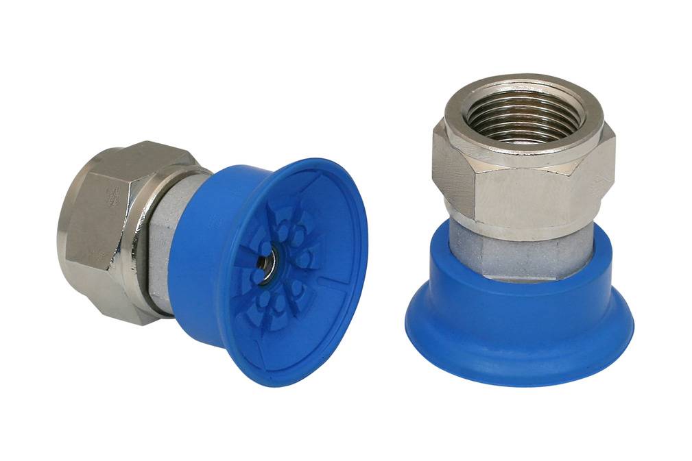 SAF 30 NBR-45 G3/8-IG 10.01.01.11420 SCHMALZ - Присоска вакуумная круглая плоская, 30 мм, резина NBR, G3/8