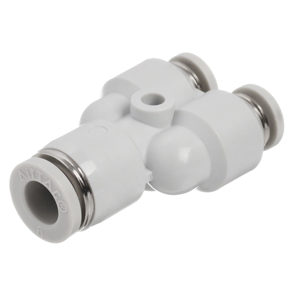 PYW6-4 Airtac - Тройник Y-образный редуцирующий цанговый 6-4 мм