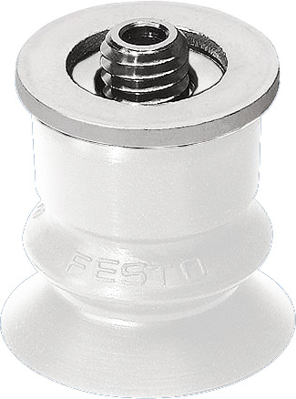 ESS-20-BS 189380 FESTO - Присоска вакуумная круглая сильфон 1.5 гофра, 20 мм, силикон, M6