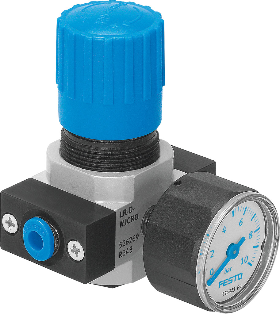 LR-QS4-D-7-MICRO 526269 FESTO - Регулятор давления, 4 мм, 7 бар