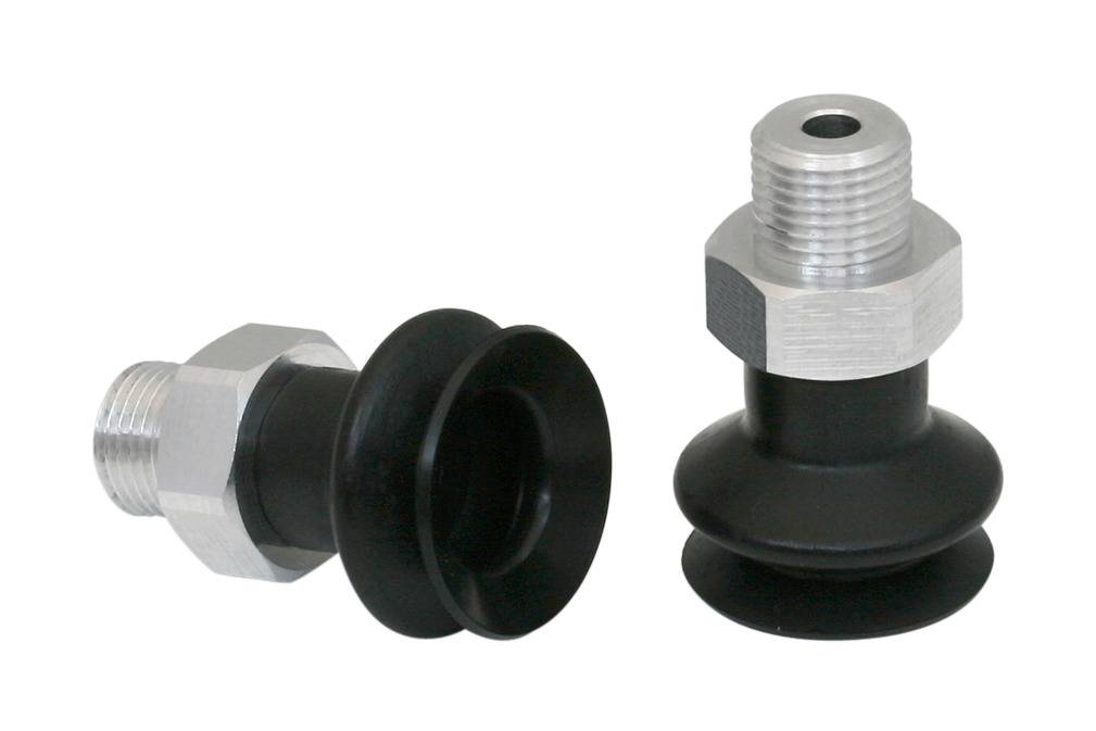 FSGA 20 NBR-55 G1/8-AG 10.01.06.00390 SCHMALZ - Присоска вакуумная сильфон 1.5 гофра, 20 мм, NBR, G1/8