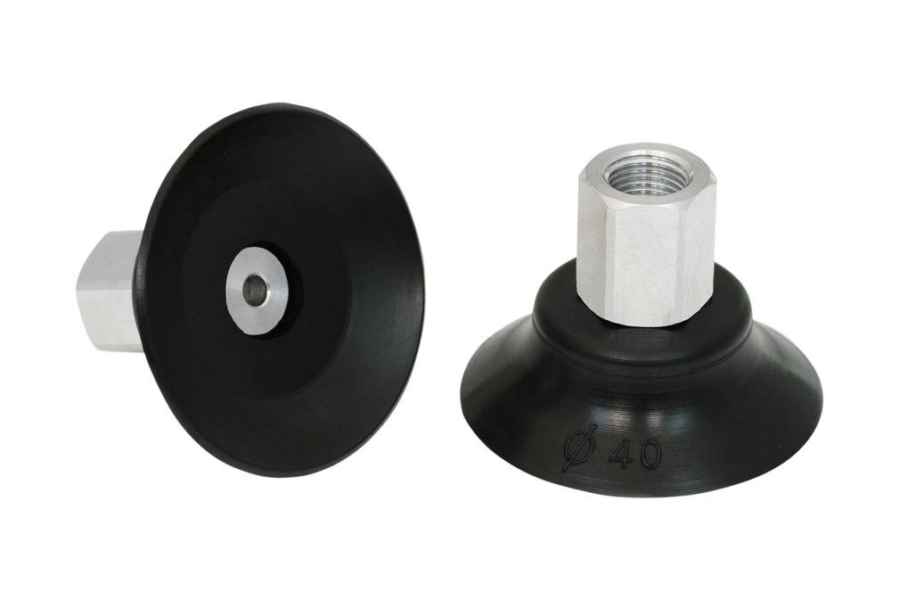 PFYN 40 NBR-CO-55 G1/8-IG 10.01.01.10355 SCHMALZ - Присоска вакуумная плоская, 40 мм, NBR антистат., G1/8