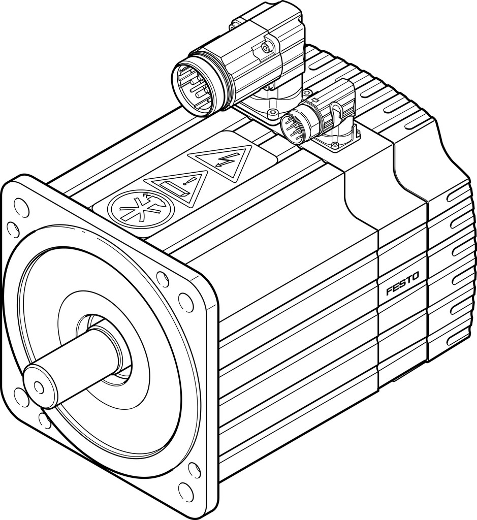EMMS-AS-190-SK-HS-AR 1584919 FESTO - Серводвигатель