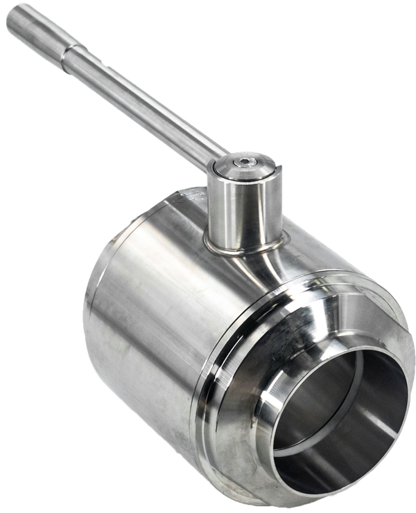 NK-BEDIN11851_80/4 - Кран шаровый приварной DIN11851 нерж., AISI304 DN80 (85мм), PN8