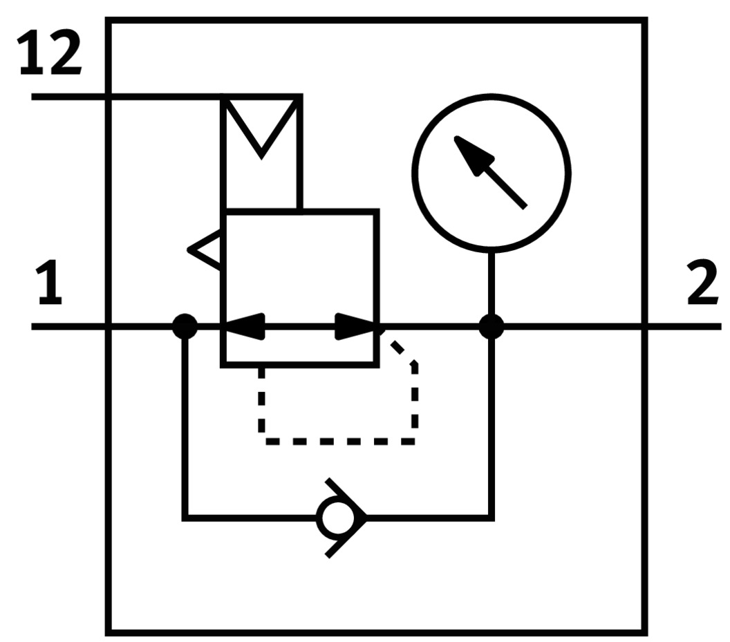 MS12-LR-G-PO 541680 FESTO - Регулятор давления, 16 бар