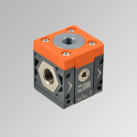PA 4-way SY2 1/2 5624P204 METAL WORK - Ответвитель, G1/2-G3/8-G1/4, 4 выхода