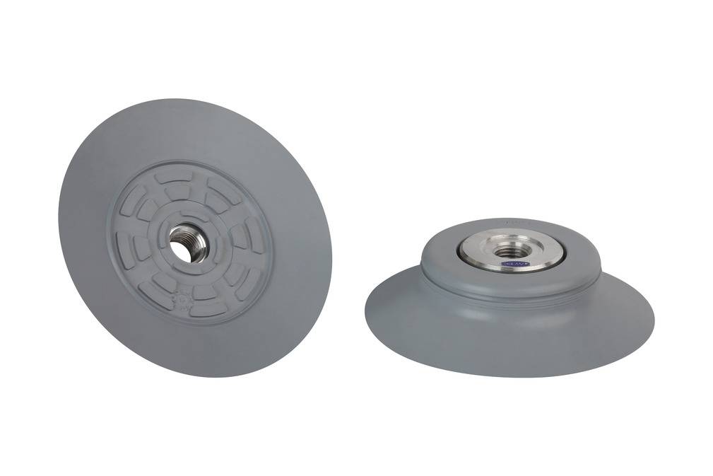 SPU 100 NBR-55 G1/4-IG 10.01.01.01107 SCHMALZ - Присоска вакуумная круглая плоская, 100 мм, резина NBR, G1/4