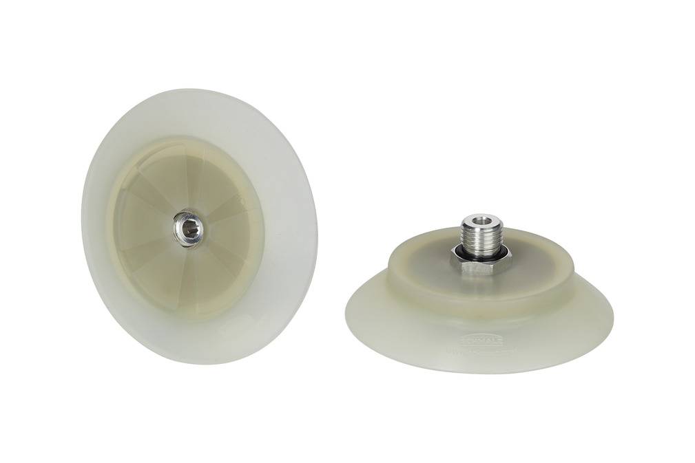 SUF 80 SI-55 G1/4-AG 10.01.01.14069 SCHMALZ - Присоска вакуумная круглая плоская, 80 мм, силикон, G1/4