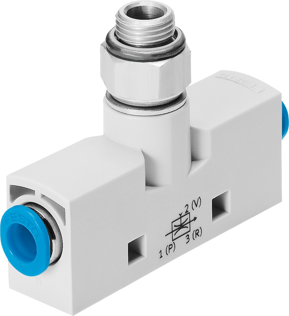 VN-05-L-T3-PQ2-VA4-RQ2 193599 FESTO - Вакуумный эжектор, сопло 0.45 мм, высокая скорость, G1/8-6 мм