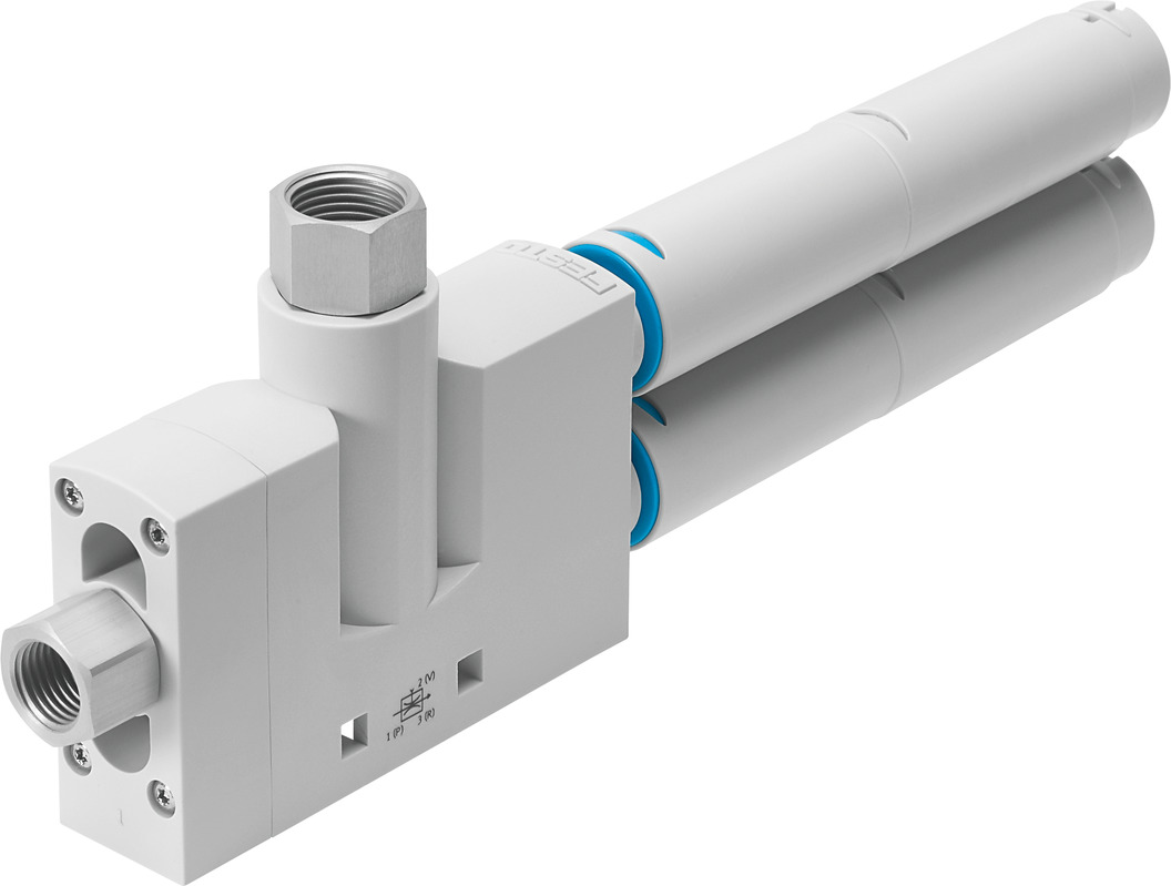 VN-30-L-T6-PI5-VI6-RO2 526132 FESTO - Вакуумный эжектор, сопло 3 мм, высокая скорость, G3/8-G1/4