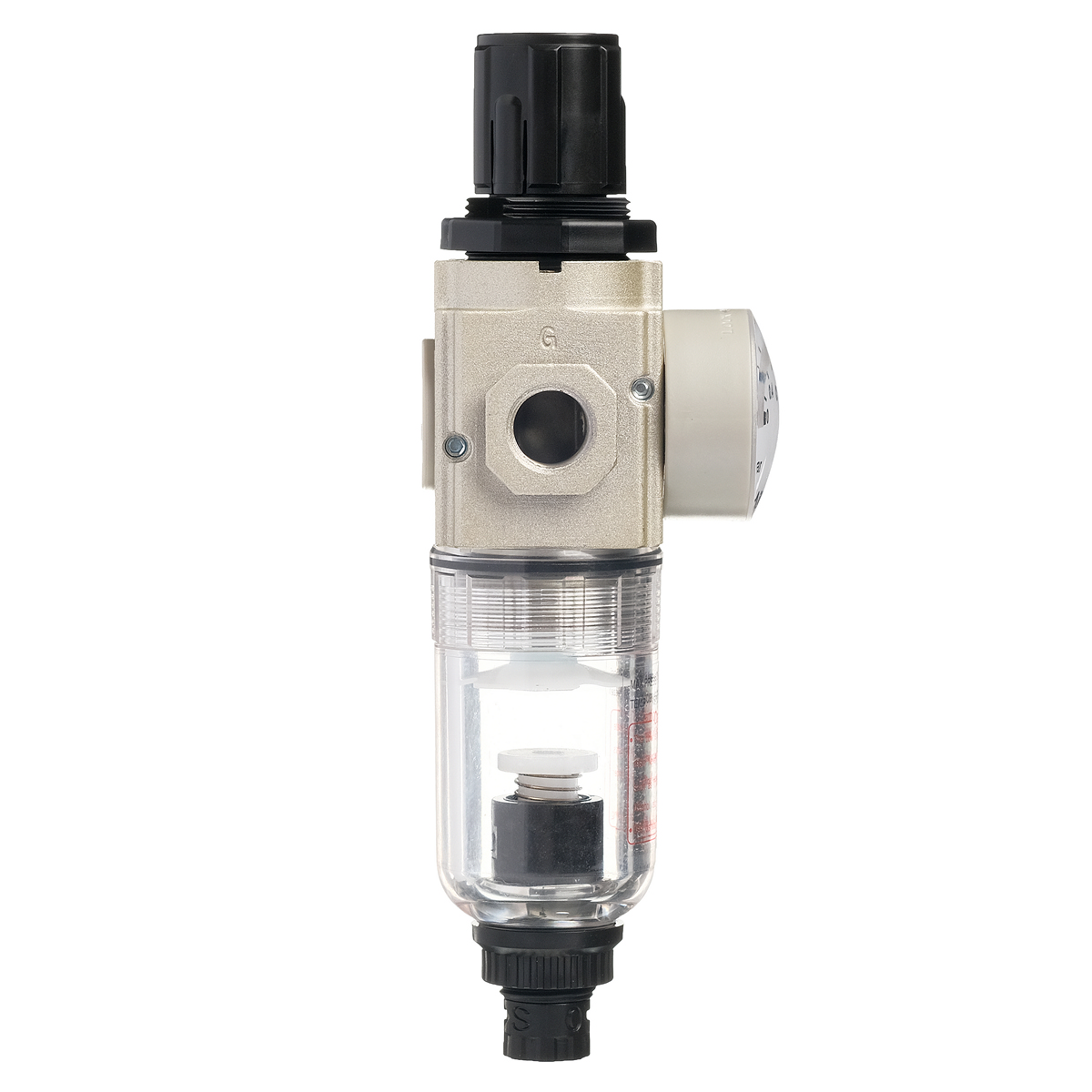 GAFR10006SG AirTAC - Фильтр-регулятор, G1/8, 9 бар, 40 мкм, полуавт. конд.-отвод