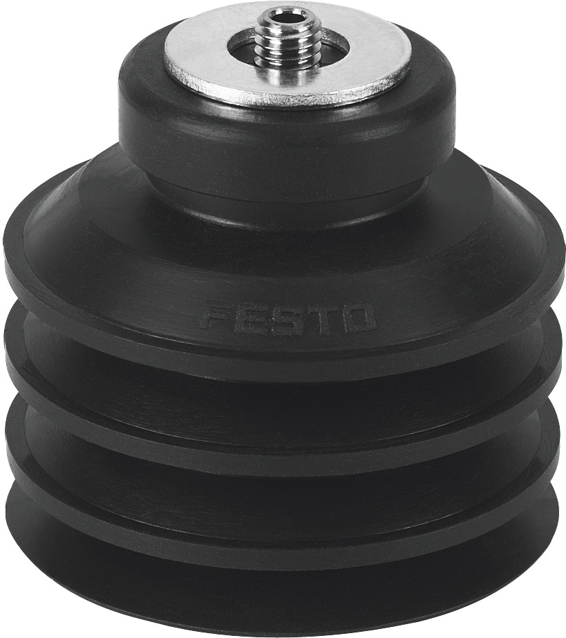 ESS-50-CN 189406 FESTO - Присоска вакуумная круглая сильфон 3.5 гофра, 50 мм, резина NBR, M6