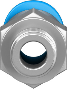 QSM-M5-4 153304 FESTO - Штуцер прямой с нар. резьбой цанговый M5-4 мм