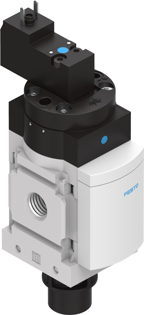 MS4-EE-1/4-10V24 542578 FESTO - Отсечной клапан электр. упр., G1/4, 24 V DC, 3/2 НЗ