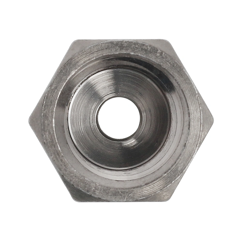 PCF602 AirTAC — фитинг прямой с внутренней резьбой 1/4”, под трубку 6 мм