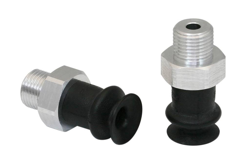 FSGA 14 NBR-55 G1/8-AG 10.01.06.00381 SCHMALZ - Присоска вакуумная сильфон 1.5 гофра, 14 мм, NBR, G1/8