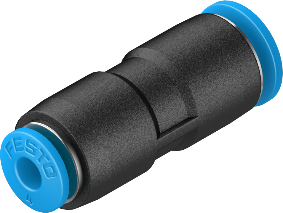 QS-6-4 153037 FESTO - Соединитель прямой редуцирующий цанговый 6-4 мм