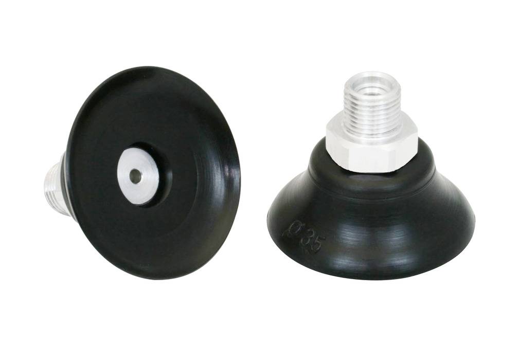 PFYN 35 NBR-CO-55 G1/8-AG 10.01.01.10388 SCHMALZ - Присоска вакуумная плоская, 35 мм, NBR антистат., G1/8