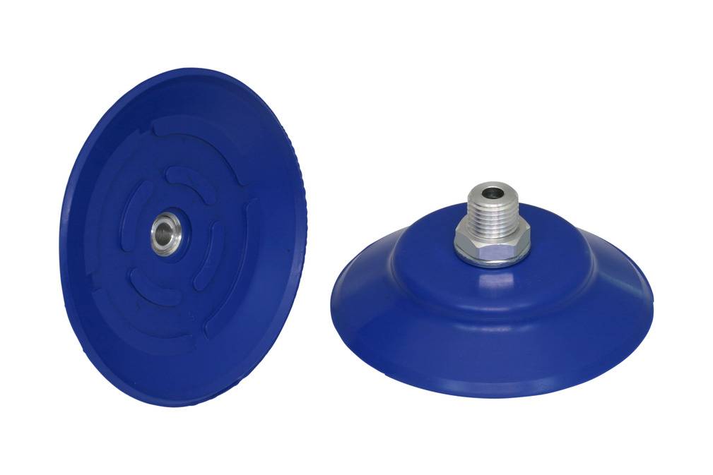 PFYN 80 PU-55 G1/4-AG 10.01.01.00177 SCHMALZ - Присоска вакуумная круглая плоская, 80 мм, полиуретан, G1/4