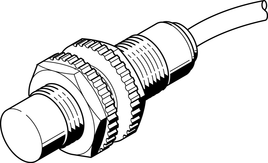 SIED-M12NB-ZS-K-L-PA 538335 FESTO - Индуктивный датчик