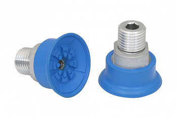 SAF 30 NBR-45 M14x1.5-AG 10.01.01.11426 SCHMALZ - Присоска вакуумная круглая плоская, 30 мм, NBR, M14x1.5