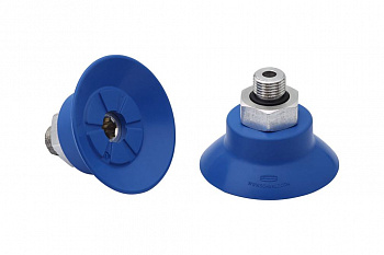 SUF 50 HT1-60 G1/8-AG 10.01.01.14108 SCHMALZ - Присоска вакуумная круглая плоская, 50 мм, высокотемп., G1/8